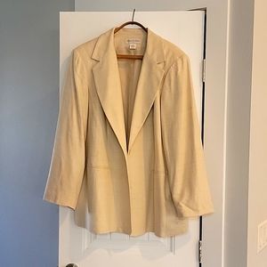 Hillary Charles Blazer - BEIGE/TAN - sz 22